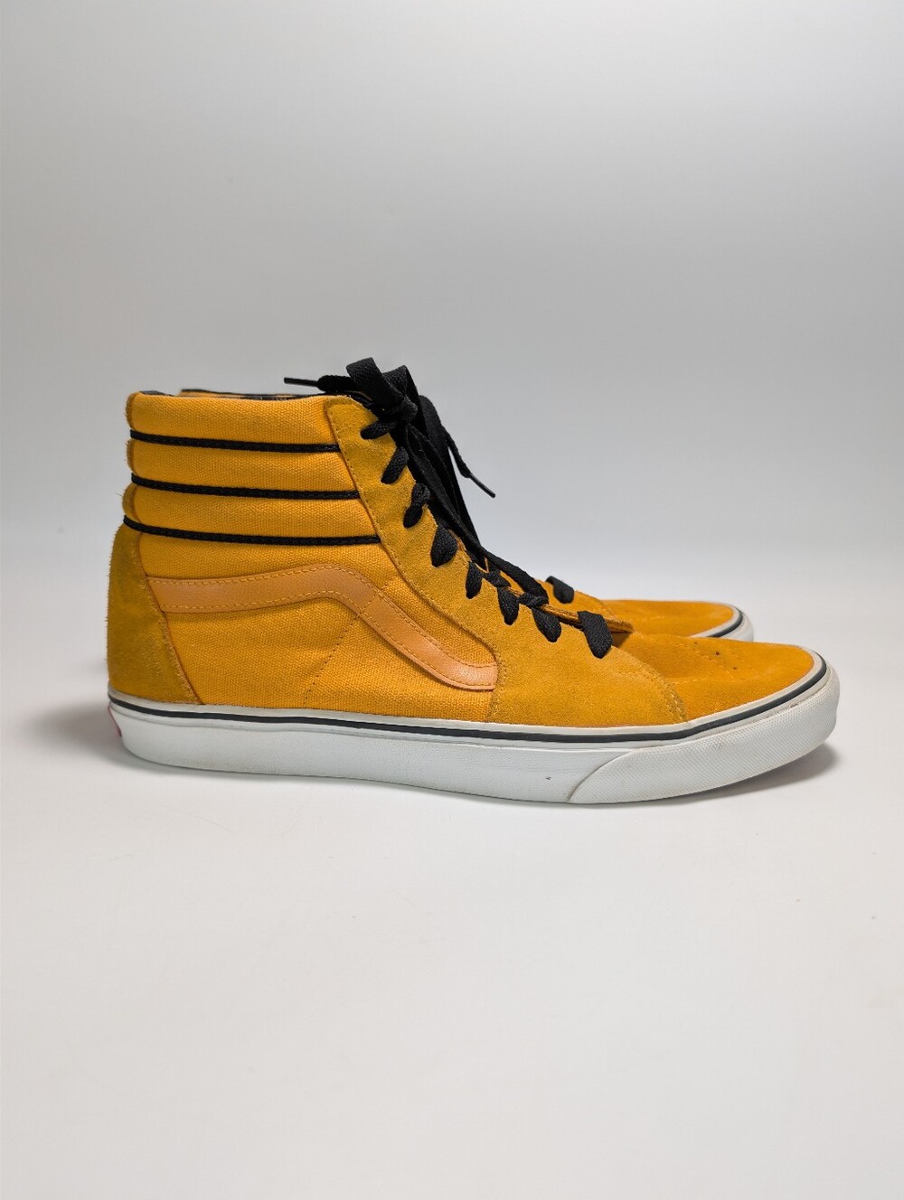 Vans Sk8-Hi Classic Cadmium Yellow & Black High-top Shoes